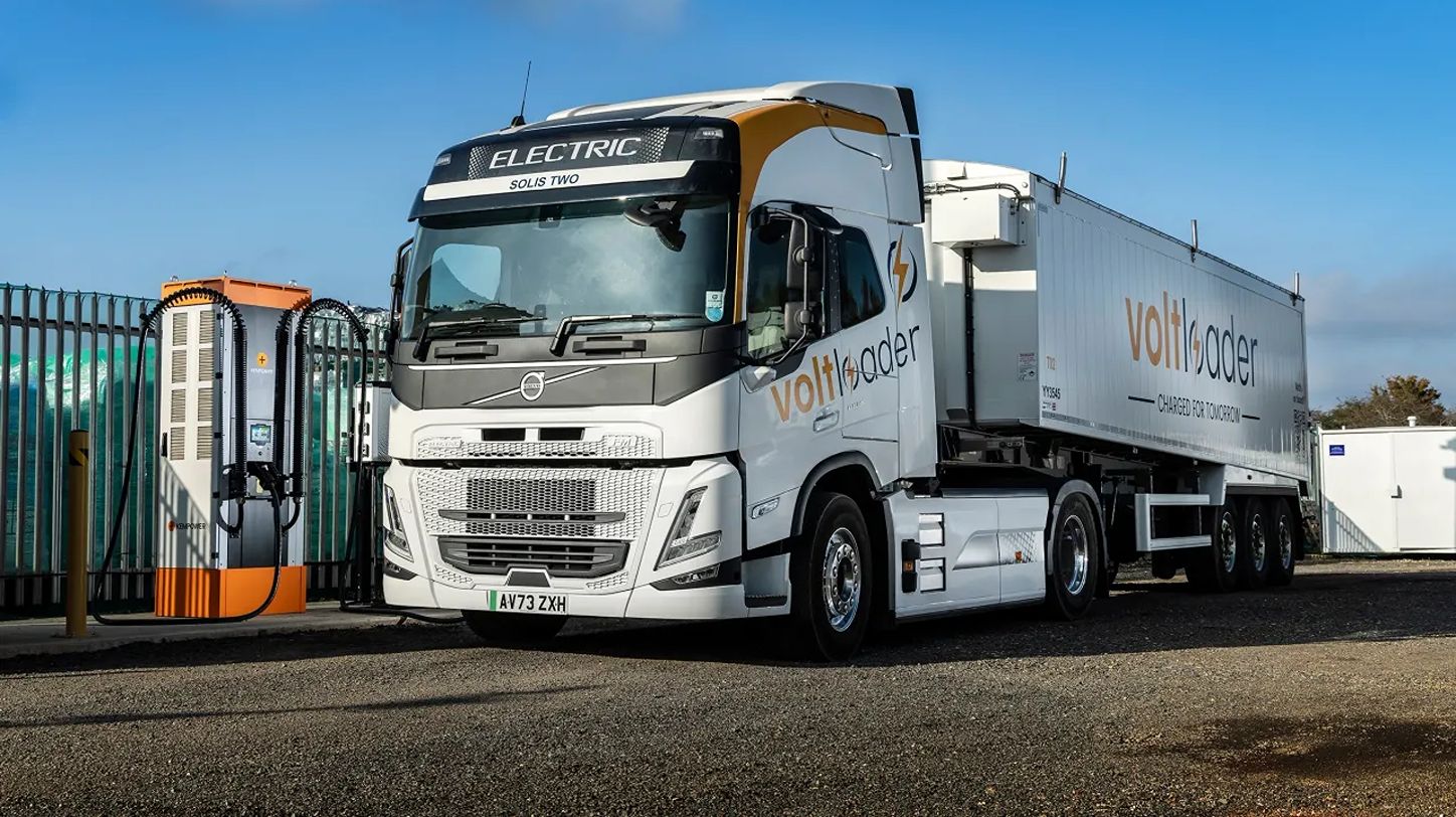 Voltloader and Aegis Energy agree electric HGV charging partnership