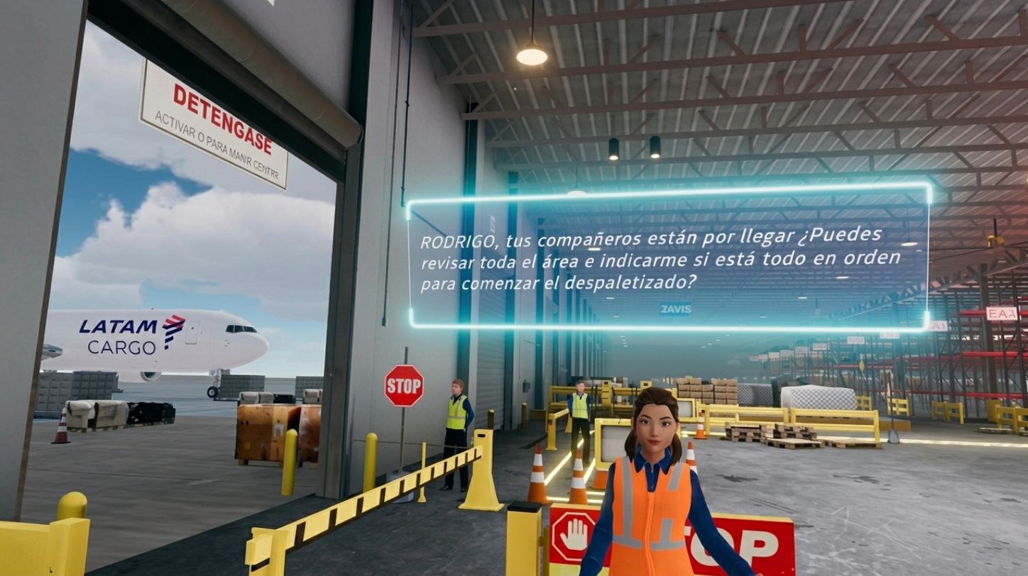 LATAM Cargo introduces VR training at Miami hub