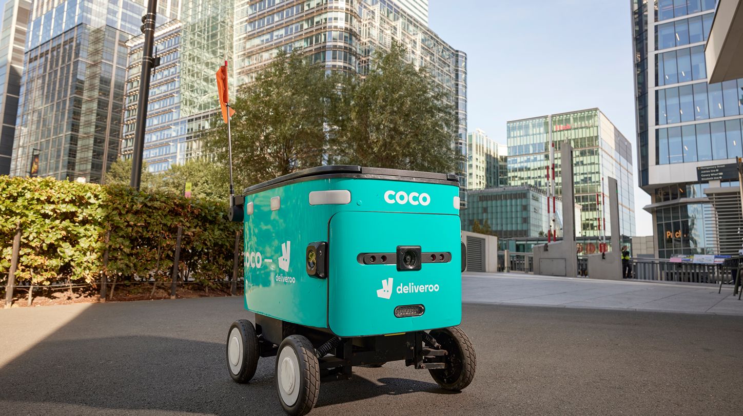 Coco Robotics trial spreads across Deliveroo's network