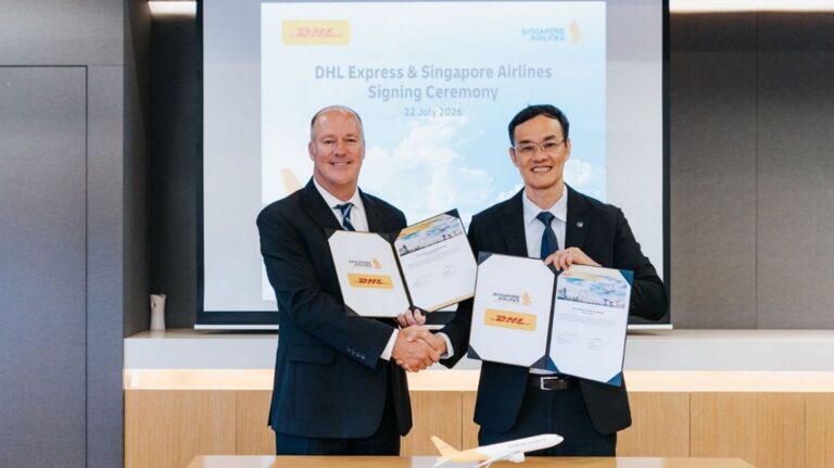 DHL and Singapore Airlines extend Boeing 777 freighter partnership